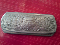 KUTIJA ZA NAOČARE - SECESIJA, ALUMINIJ