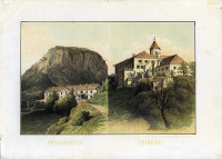 LITOGRAFIJA IZ LETA 1860 ORMOŽ FRIDAU SLO - FREIENSTEIN AVSTRIJA