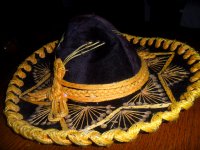 meksički sombrero-original PIGALLE-XXXXX-HECHO EN MEXICO-zamjene