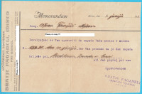 MIREN PRI GORICI Kožarska Tovarna BRATJE FAGANELI Slovenija 1912. god.