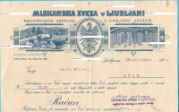 MLEKARSKA ZVEZA V LJUBLJANI memorandum iz 1911.g.* Slovenija Ljubljana