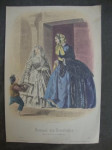 MODES VRAIES  grafika u boji 1880-1890