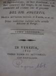 RISTRETTO DELLA STORIA UNIVERSALE 1805. IN VENEZIA - KNJIGA IZ 1805.