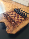 RUČNI RAD drveni šah 20.5x20.5cm