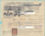 SALVETTI & Ci - FABRICA SAPONI - PIRANO (Istria) Slovenija Piran 1913.