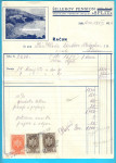 SCHILLEROV PENSION - SPLIT (danas Vlla Dalmacija) stari račun iz 1936.
