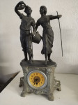 Secesijski stolni sat sa figurama