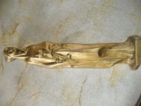 skulptura-žena sa mačem-metalno-zamjene za starine