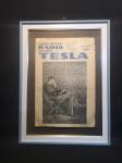 Slika sa radio časopisom Tesla juni 1936. godine