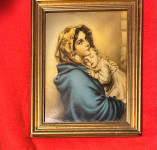 SLIKA SV TEREZIJE U DRVENOM OKVIRU