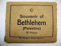 SOUVENIR OF BETHLEHEM (PALESTINE ) 12 PHOTOS oko 1930.