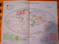 STARA GEOGRASKA KARTA RAZVOJ BRITANSKOG CARSTVA