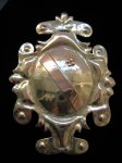 Stari Dubrovački plemićki zlatni broš 19.stoljeće 14 kartano zlato