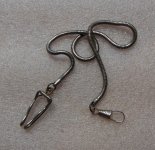 Stari lanac za đepni sat   Duljina 38 cm