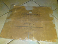 STARI PROGLAS IZ 1917.g. - AUSTROUGARSKA - 52,0 x 45,0 cm