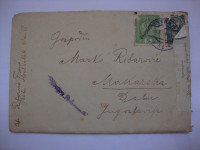 Staro pismo vojno putovalo WIEN - Makarska  1919. godine