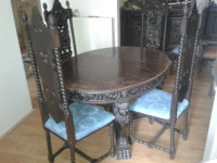 Stol za blagovanje i 10 stolica, Pavao Perić 1930 god.