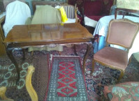 Stol i šest stolica neobarok