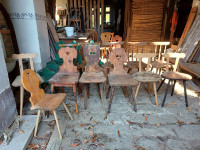 Stolice rustikalne 17 komadatolice