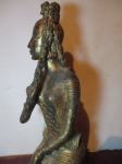 Tajland, žena, skulptura bronca, visina 35 cm, 5.5 kilograma