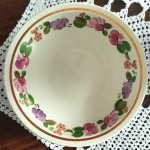 tanjur - fajansa sa pozlatom