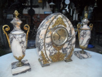 trodjelni stari sat--zamjene za starine