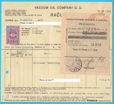 VACUUM OIL COMPANY DD - Jugoslav. predstavništvo račun iz 1930.god.