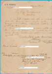 VALLEGRANDE (Vela Luka) Korčula VUCETIC (Vučetić) dokument iz 1897.g.