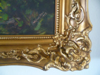 Veliko ulje na platnu - 110 x 110 cm.