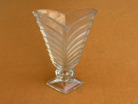 Vintage Art Deco vaza Chevron – Libochovice 1930.-1950.s