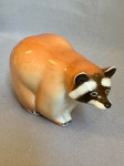 Vintage Lomonosov LFZ porculanska figura rakun / szop SSSR