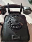 Vintage retro Siemens bakelitni zidni telefon