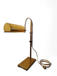 Vrhunska antikna dizajnerska stolna svjetiljka, mesing-krom