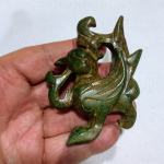 Žad Kineski - jade - ⚡no.00067⚡-
Ručno izrezbareni kip zmaja