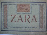 ZARA - E.DE SCHONFELD 1890. POSTCARD COVER - Stare korice - Zadar