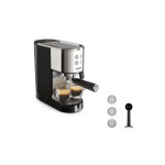 KRUPS Virtuoso+ XP444C10 manual espresso machine 15 bar – stainless st
