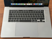 MacBook Pro 16" 2019, i7 2,6 GHz, 16GB/512GB, Touch Bar, Space Grey/R1