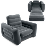 Fotelja na napuhavanje, madrac, ležaljka, krevet 2u1 INTEX - 221x107x6