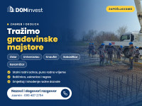 GRAĐEVINSKI MAJSTORI – univerzalci, zidari, knauferi, soboslikari