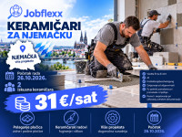Keramičari za Njemačku – 31 €/sat, više projekata