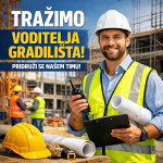 Tražimo VODITELJA GRADILIŠTA – pridruži se našem timu! (m/ž)