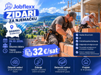Zidari za Njemačku – 32 €/sat, Straßkirchen, Bavarska