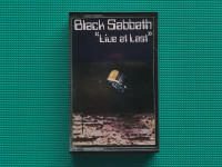 Audio kaseta/kazeta • BLACK SABBATH - LIVE AT LAST