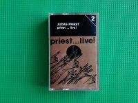 Audio kaseta/kazeta • JUDAS PRIEST - PRIEST...LIVE 2