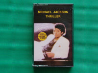 Audio kaseta/kazeta • MICHAEL JACKSON - THRILLER