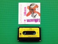 Audio kaseta/kazeta • VALENTINO - VALENTINO 1