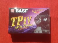 BASF Metal Maxima 90 (Type IV) audio kaseta
