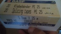 BASF Splicing Tapes 5.8mm 25m White * NOVO *