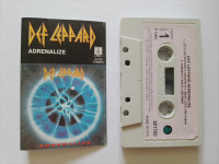 Def Leppard - Adrenalize, glazbena kaseta, PGP RTB 1993.