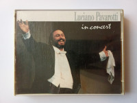 Luciano Pavarotti ‎– In Concert, dvije kasete, ZKP RTV Ljubljana 1990.